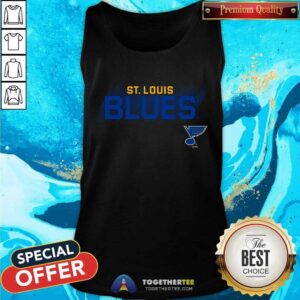 Alternative view of St. Louis Blues Big & Tall Wordmark T-Shirt