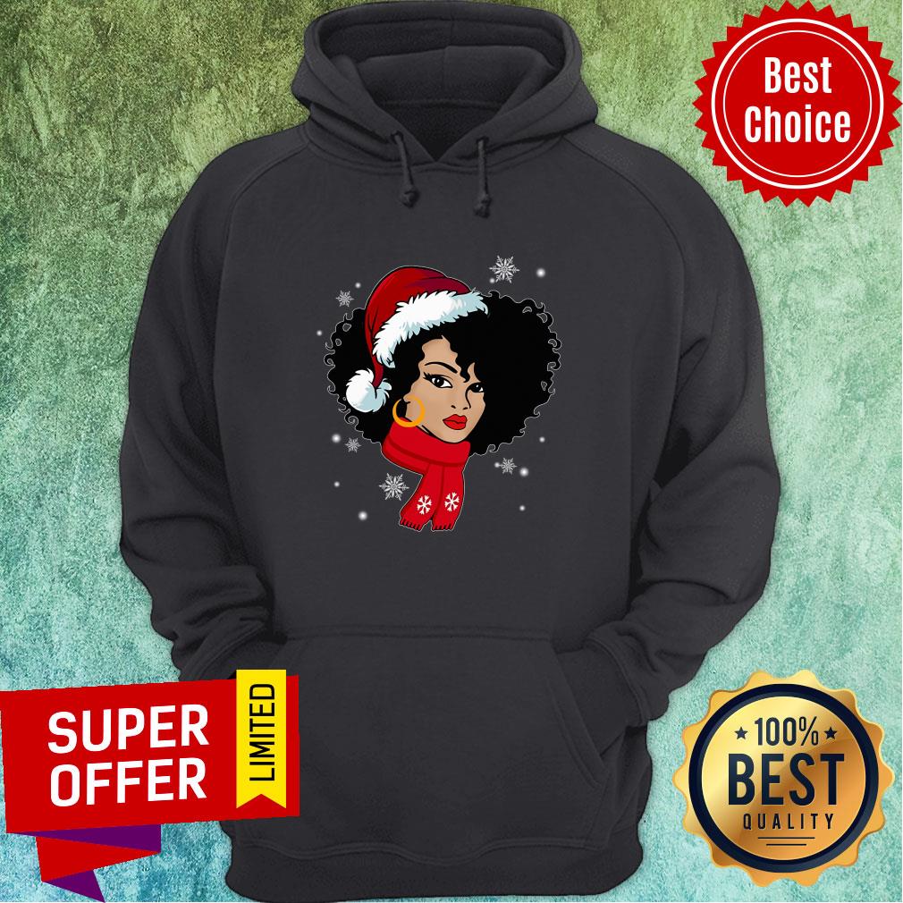 Black African American Santa Melanin Matching Family Group Shirt - Image 3