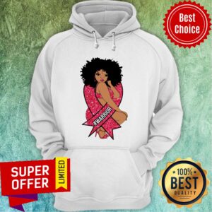 Alternative view of Breast Cancer Warrior Goddess Girl Shirt