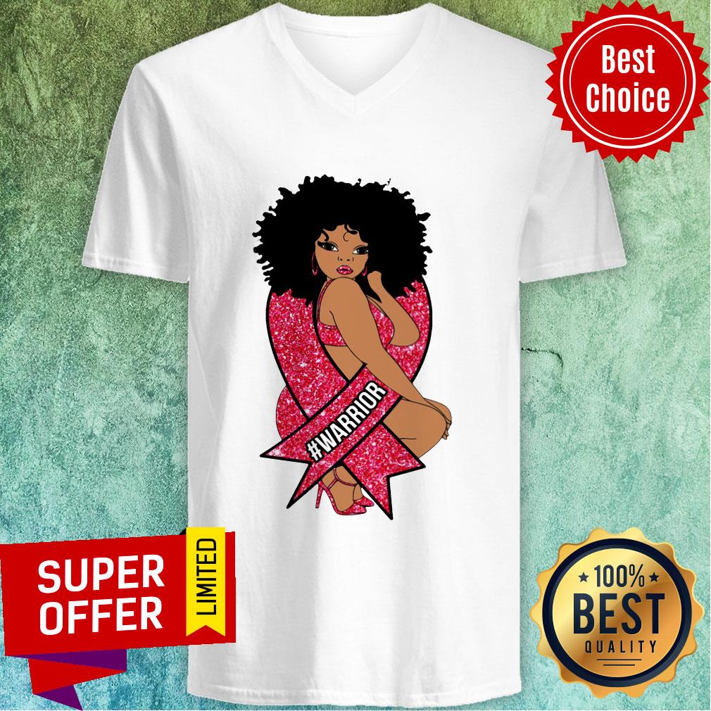 Breast Cancer Warrior Goddess Girl Shirt - Image 3