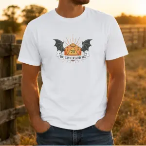 Good You Can Certainly Try D20 Dice With Wings Shirt