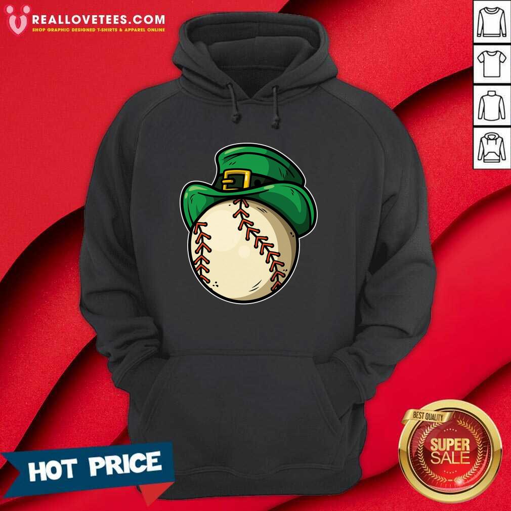 Cute Shamrock Baseball Leprechaun St Patricks Day Shirt - Image 4