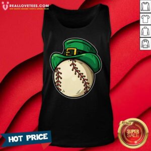 Alternative view of Cute Shamrock Baseball Leprechaun St Patricks Day Shirt