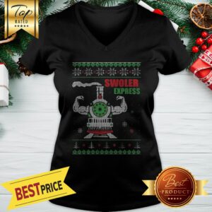 Alternative view of Swoler Express Ugly Christmas Shirt