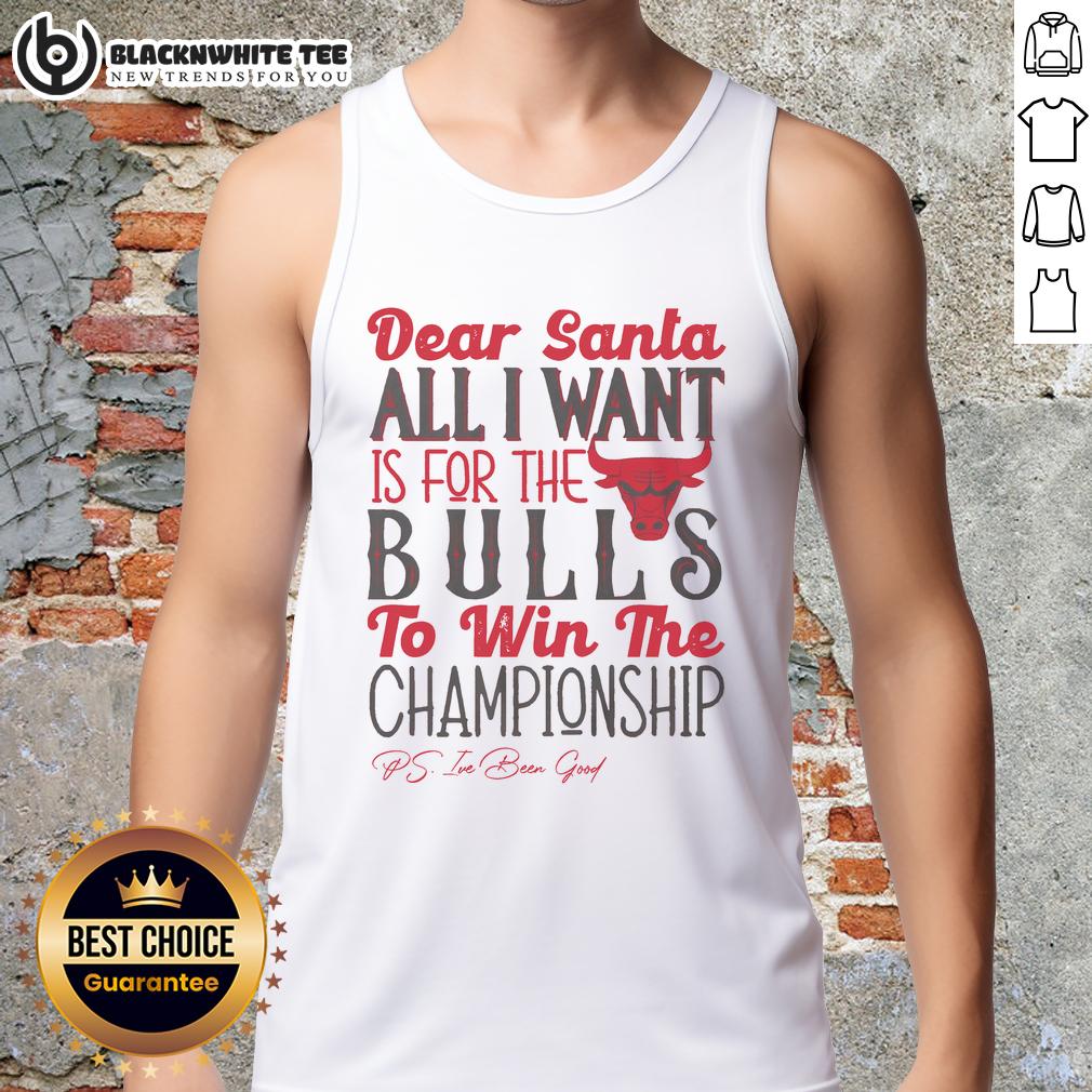 Awesome Chicago Bulls All I Want For Christmas T-Shirt - Image 4