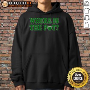 Alternative view of Awesome Where Is The Pot Gold Shamrock Funny St Patricks Day T-Shirt