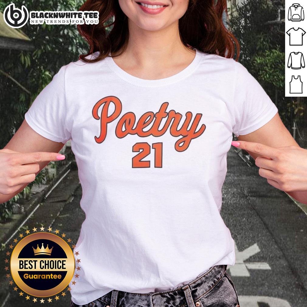 Good Poetry 21 Syracuse Orange Men's Basketball T-Shirt - Image 3