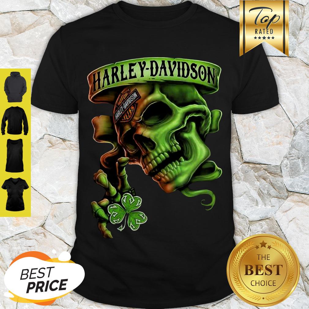 Good Skull Motor Harley Davidson Cycles St. Patrick’s Day Shirt