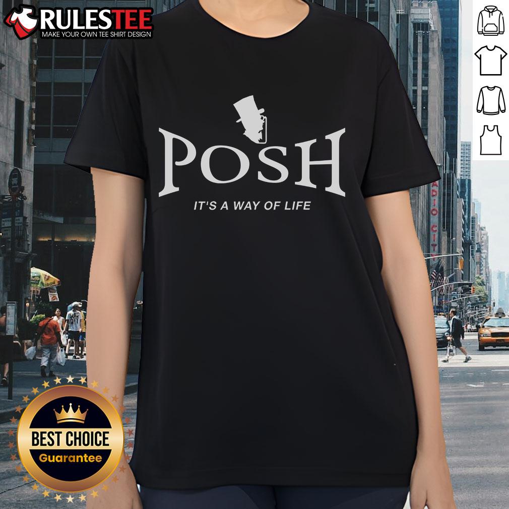 Awesome Posh Its A Way Of Life T-Shirt - Image 3