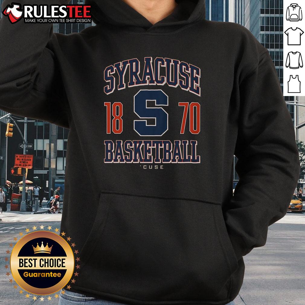 Awesome Syracuse Orange Basketball 1870 T-Shirt - Image 2