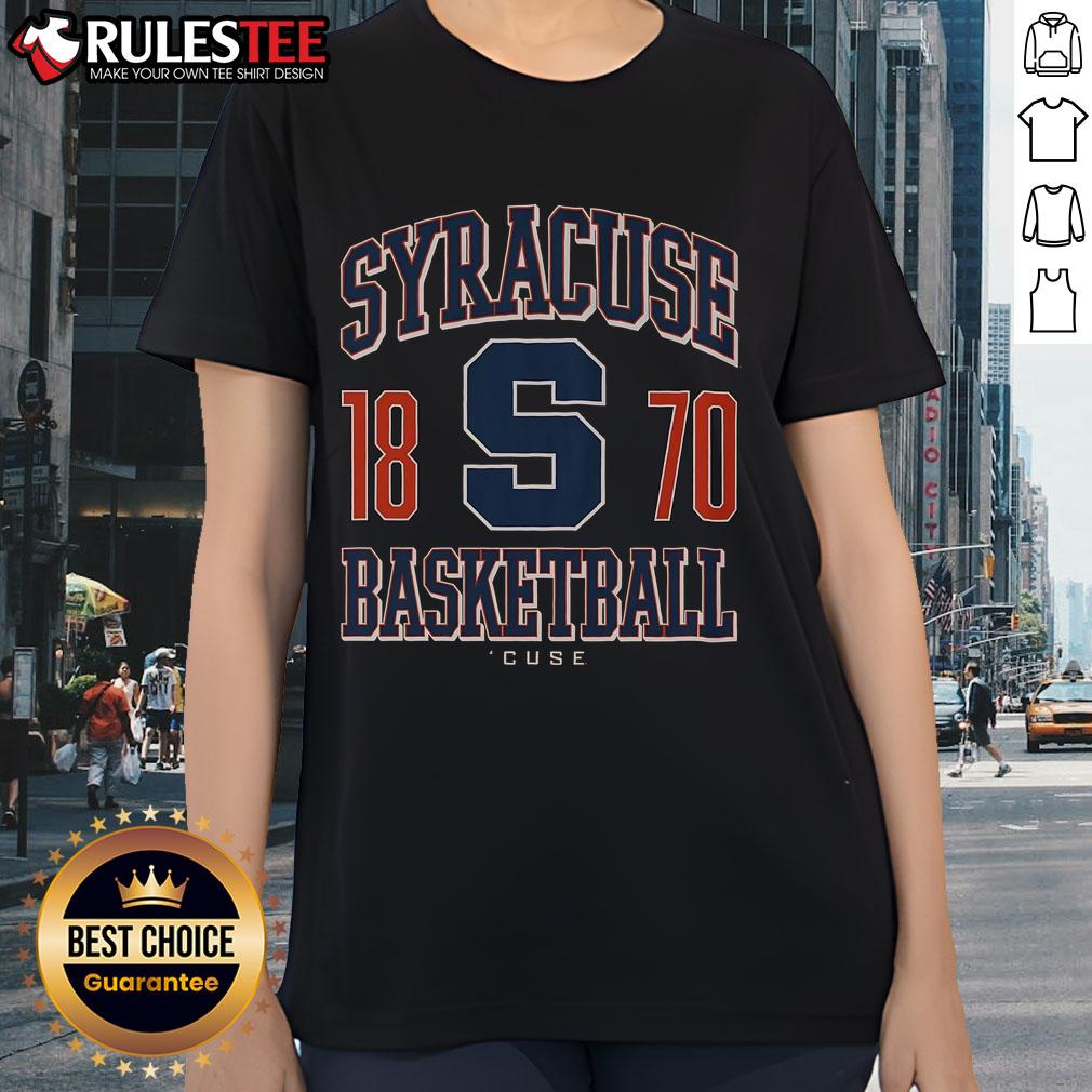 Awesome Syracuse Orange Basketball 1870 T-Shirt - Image 3