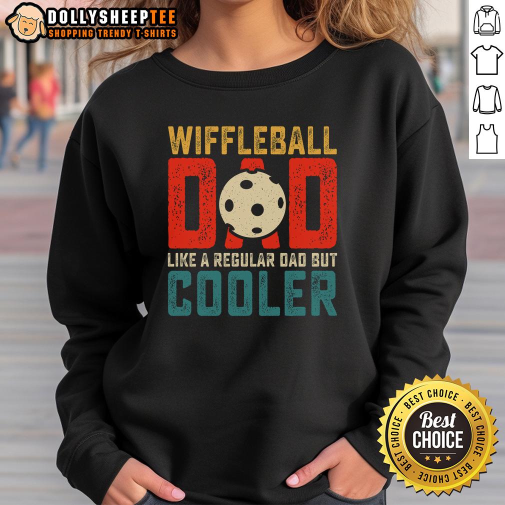 Good Cooler Wiffleball Dad Father's Day T-Shirt - Image 5