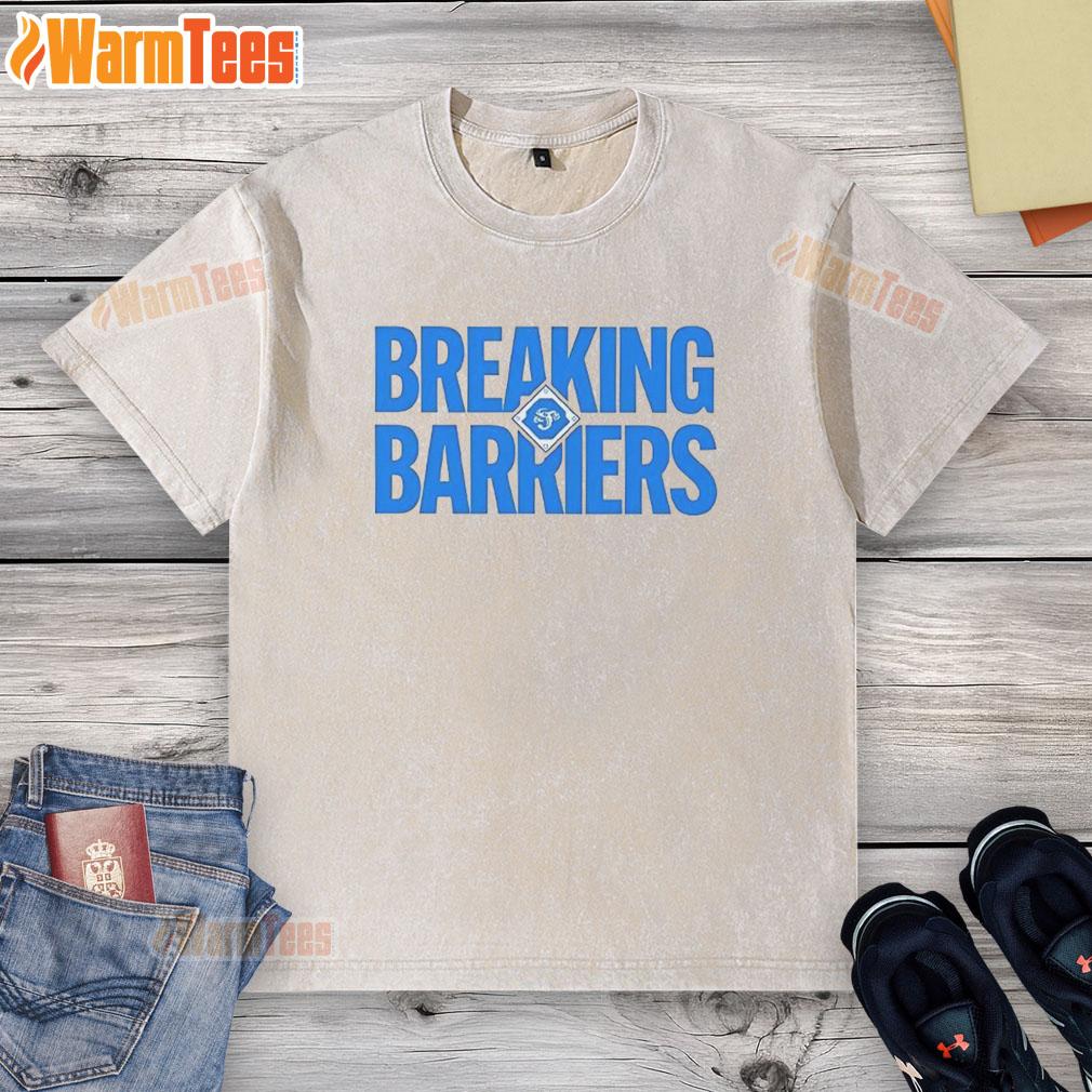 Nice Jacksonville Jumbo Shrimp Breaking Barriers Shirt - Image 6