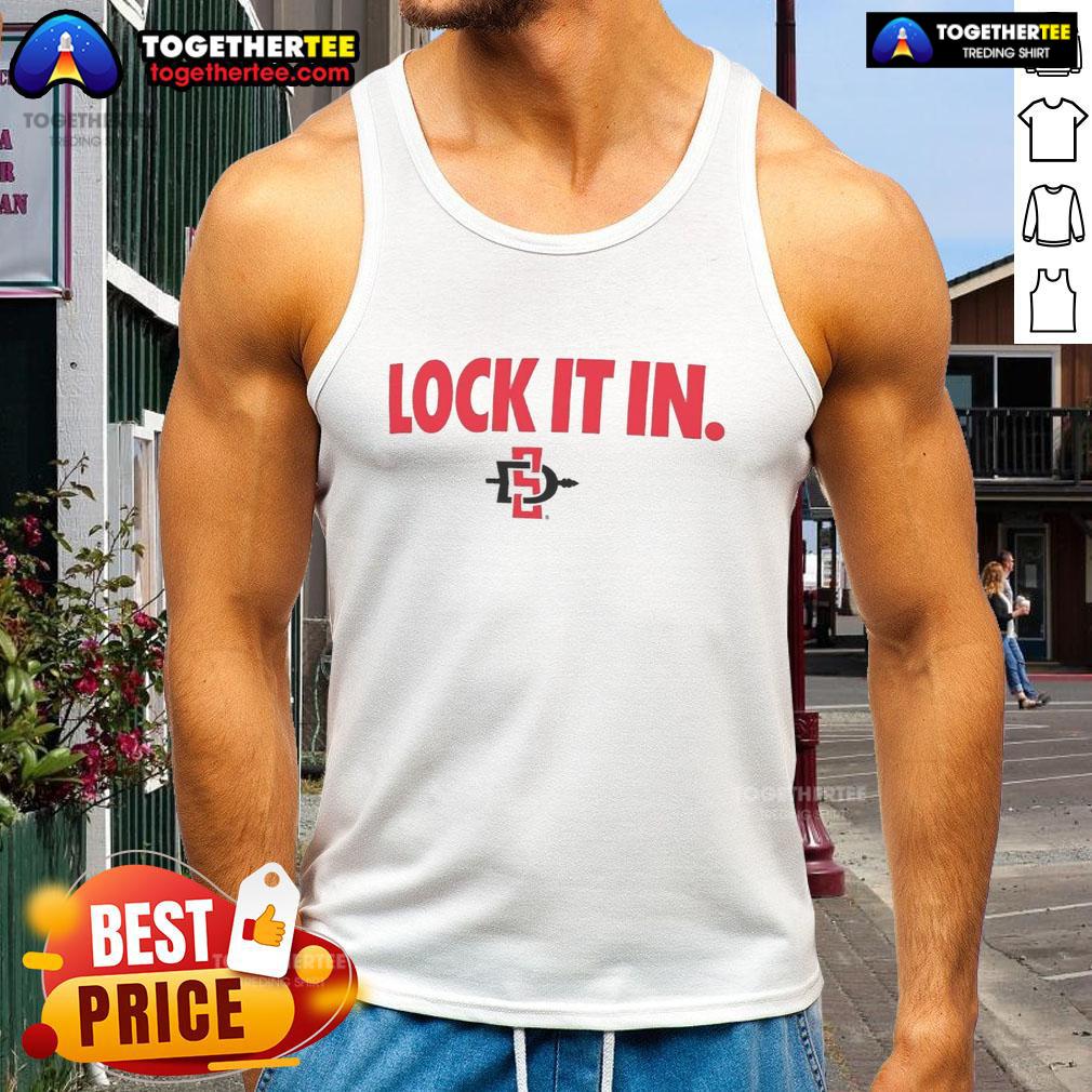Funny San Diego State Aztecs 2026 Lock It In T-Shirt - Image 4