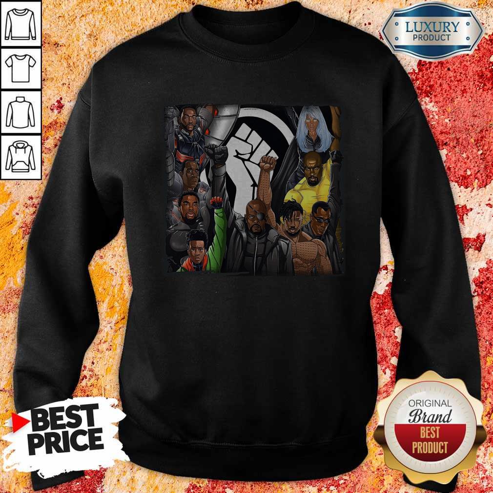 Perfect Black Panther Appreciation 2020 Strong Hand Shirt - Image 5
