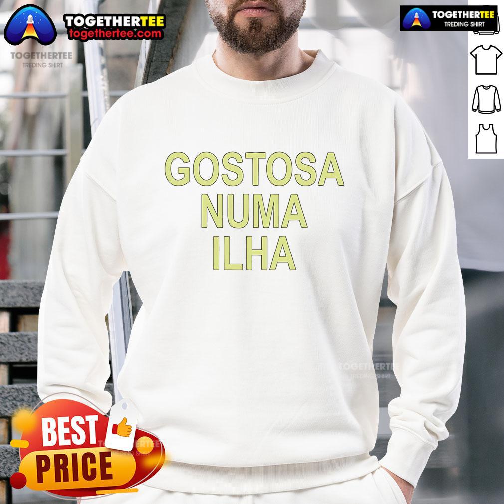 Official Marina Sena Gostosa Numa Ilha T-Shirt - Image 5
