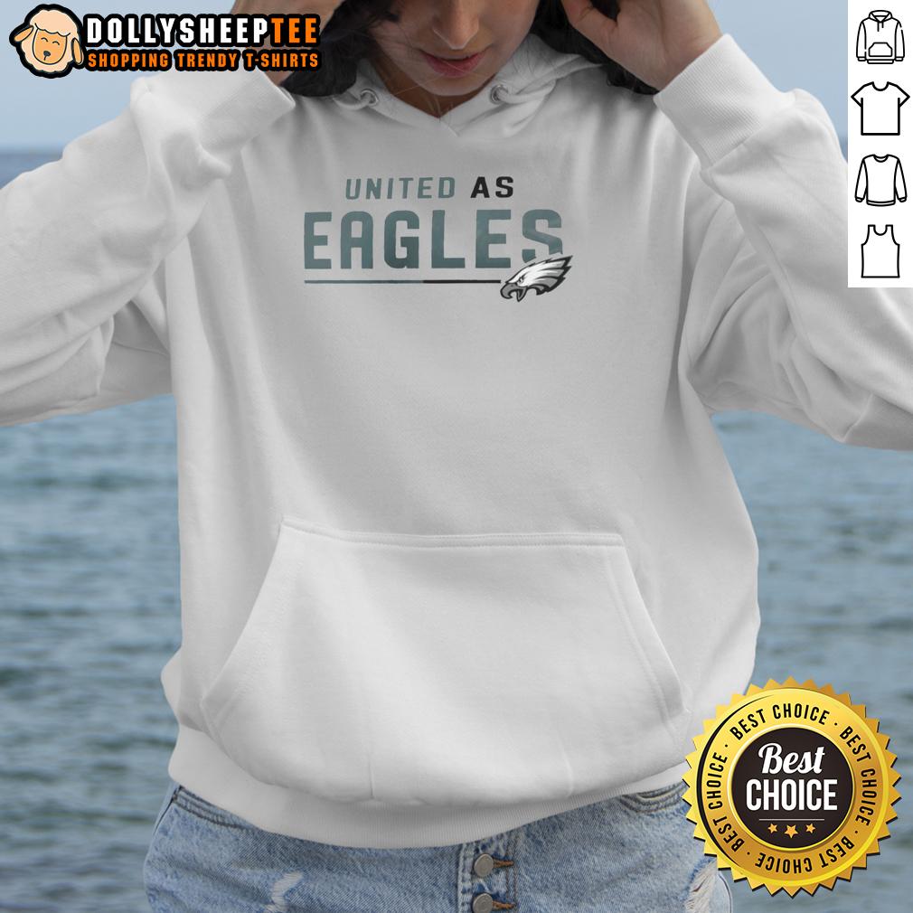 Premium Philadelphia Eagles United As Eagles T-Shirt - Image 2