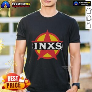 Top INXS Circle Logo T-Shirt