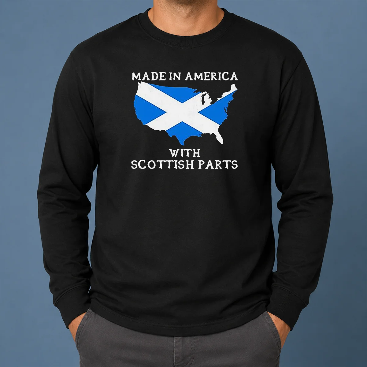 Awesome Scottish Heritage Made In America With Scottish Parts Shirt - Image 6