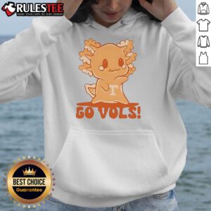 Alternative view of Cute Axolotl Go Vol Tennessee T-Shirt