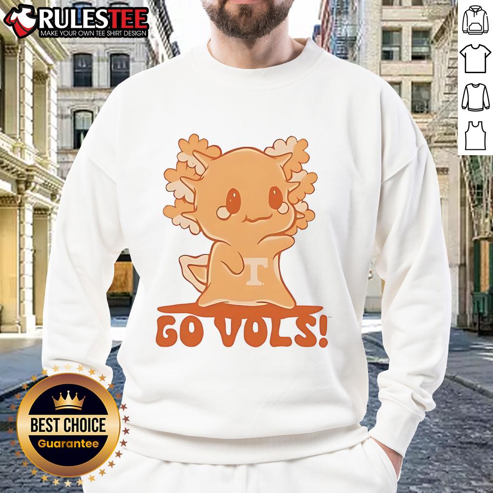 Cute Axolotl Go Vol Tennessee T-Shirt - Image 5