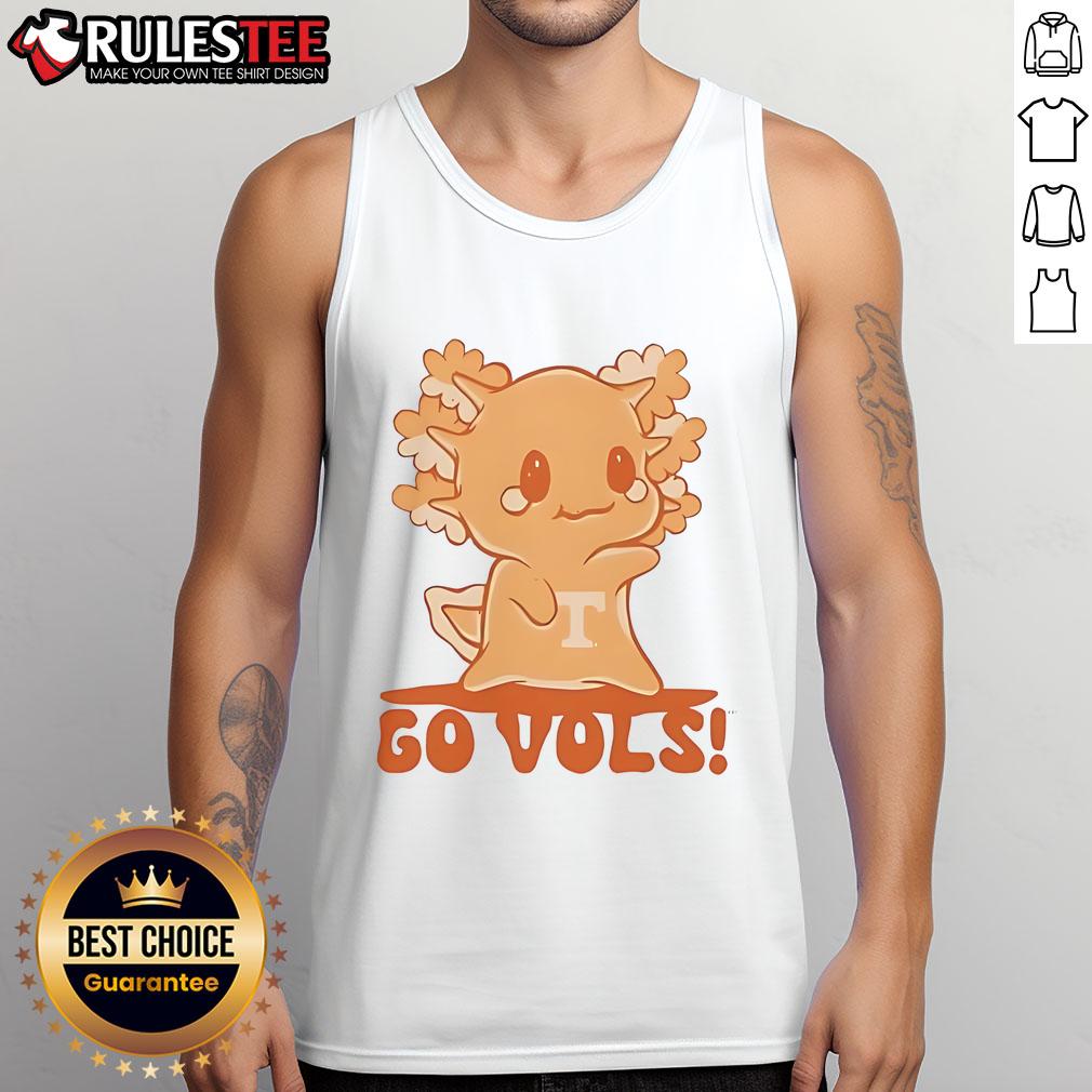 Cute Axolotl Go Vol Tennessee T-Shirt - Image 4
