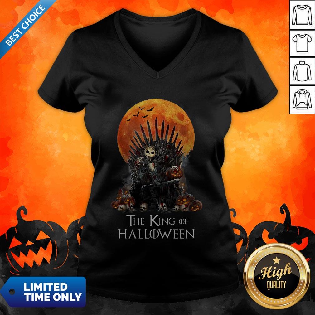 Nice Jack Skellington The King Of Halloween Shirt - Image 4