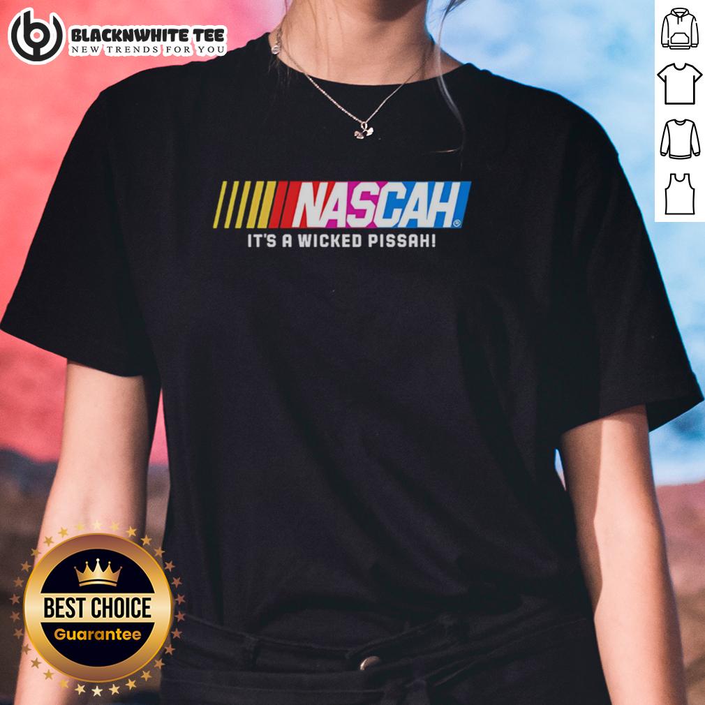 Official Nascah It's A Wicked Pissah T-Shirt - Image 3