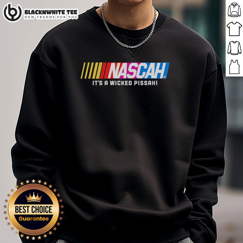 Official Nascah It's A Wicked Pissah T-Shirt - Image 5