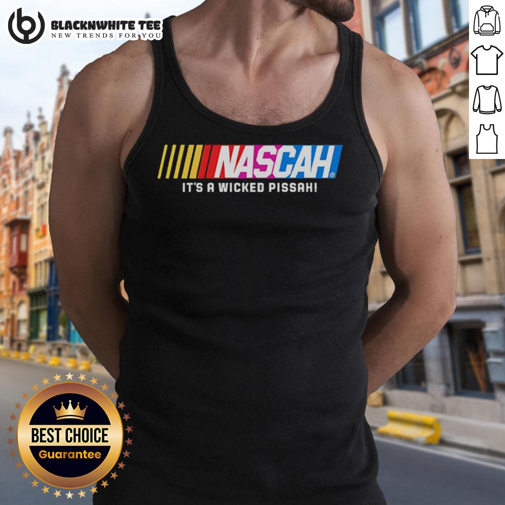 Official Nascah It's A Wicked Pissah T-Shirt - Image 4