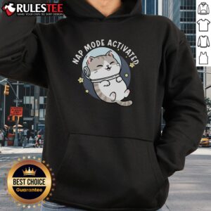Alternative view of Cute Cat Nap Mode Activated Zero‑Gravity Snooze T-Shirt