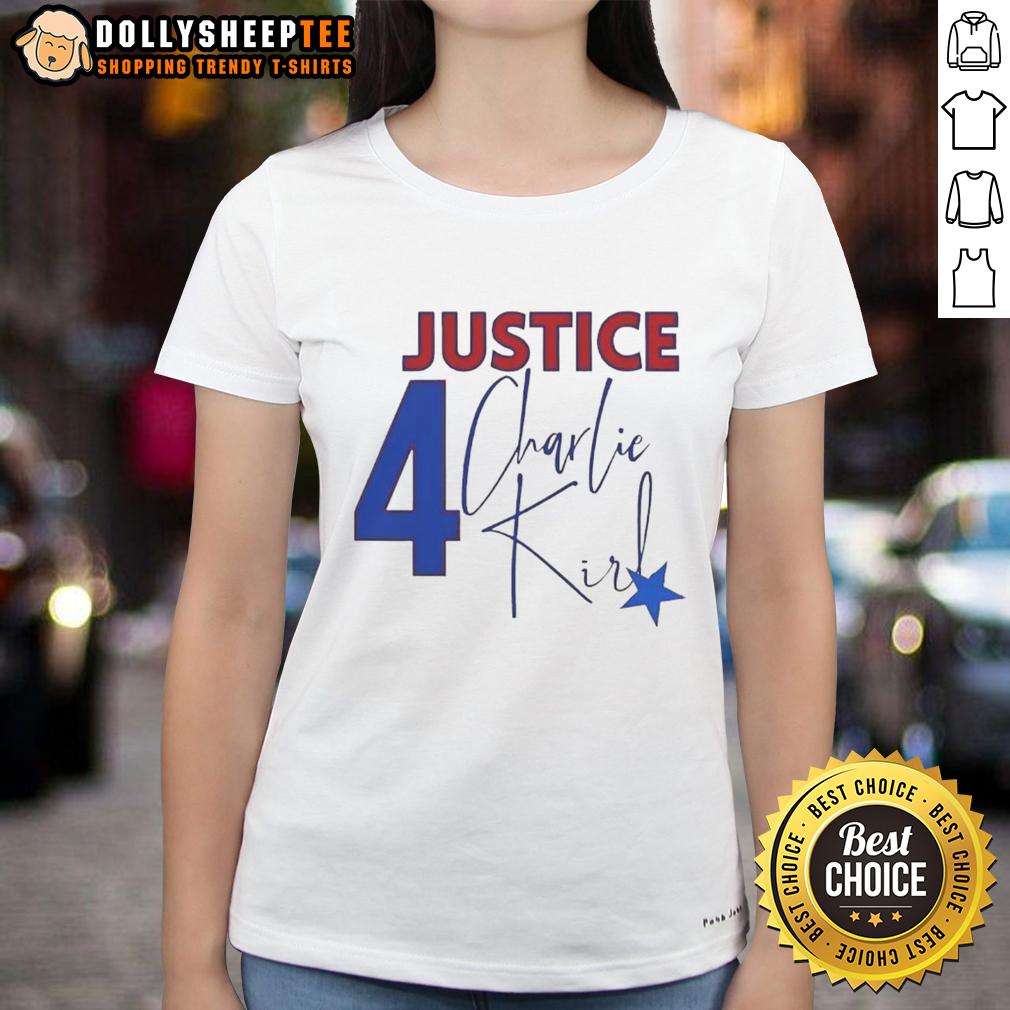 Official Charlie Kirk Justice Forever Memorial T-Shirt - Image 3