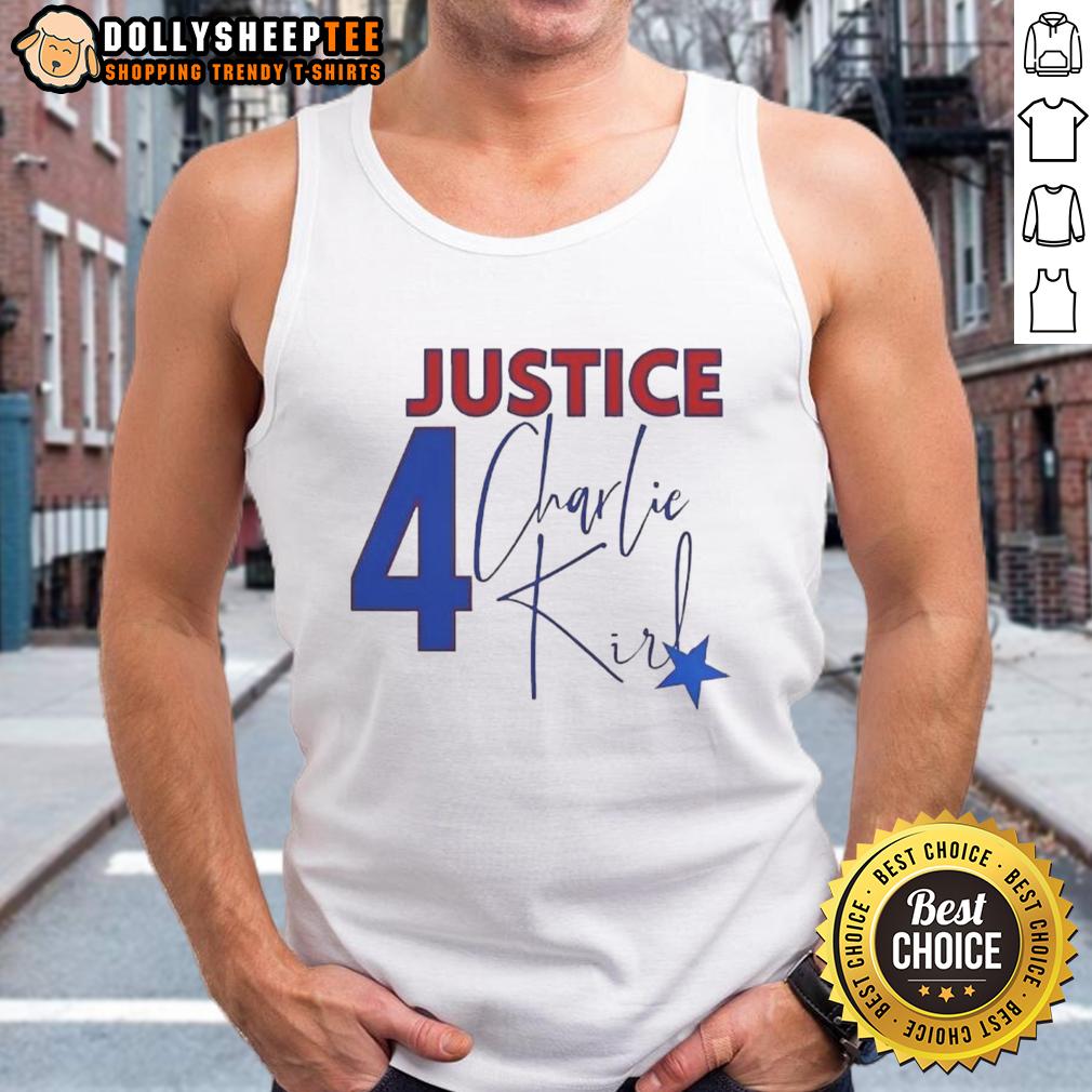 Official Charlie Kirk Justice Forever Memorial T-Shirt - Image 4