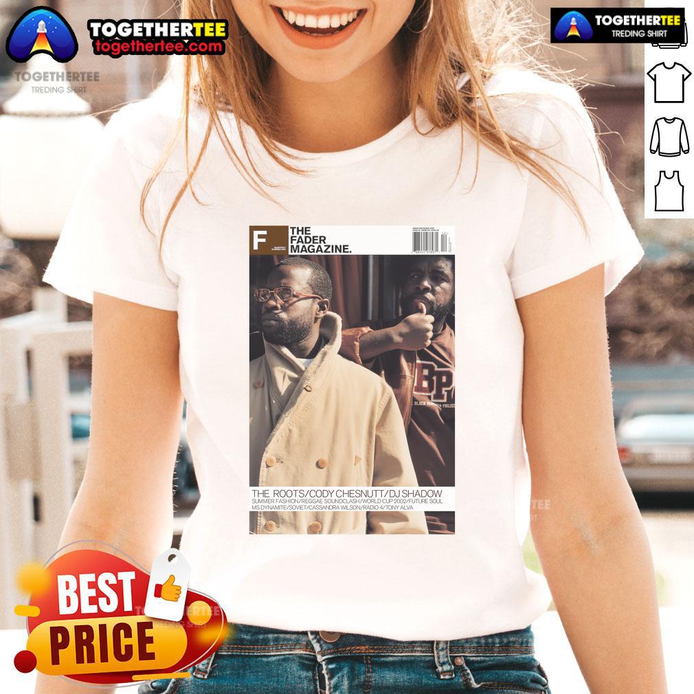 Official The Roots Cody Chesnutt DJ Shadow Fader T-Shirt - Image 3