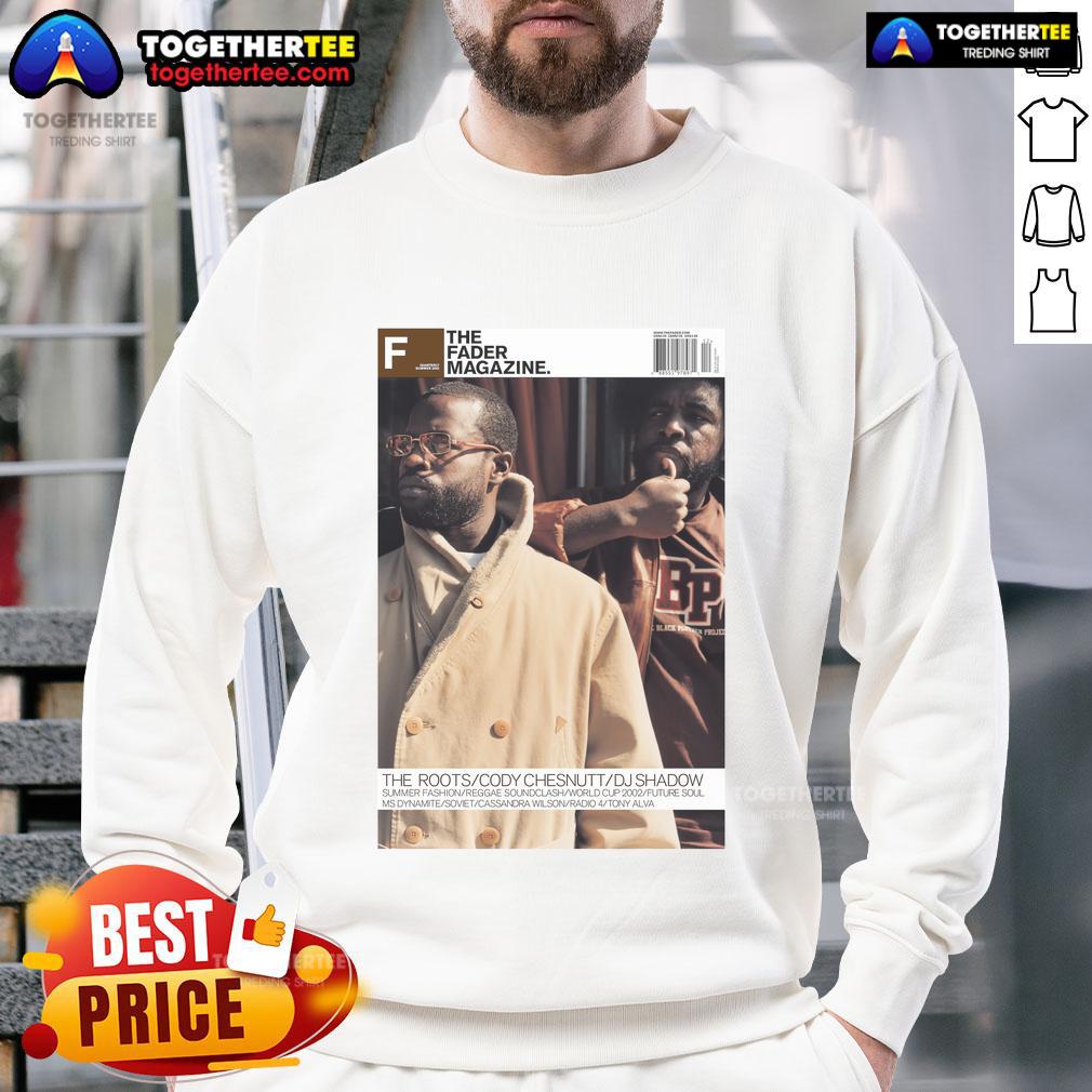 Official The Roots Cody Chesnutt DJ Shadow Fader T-Shirt - Image 5