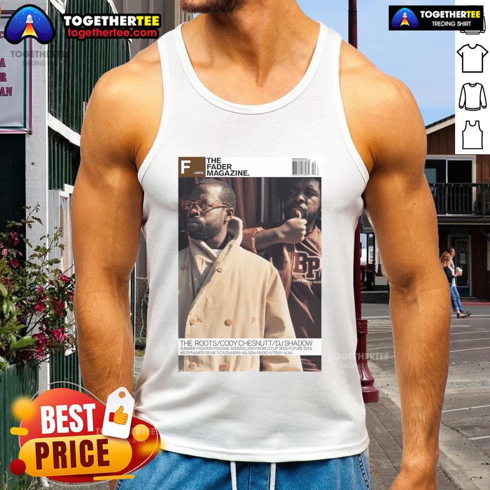 Official The Roots Cody Chesnutt DJ Shadow Fader T-Shirt - Image 4