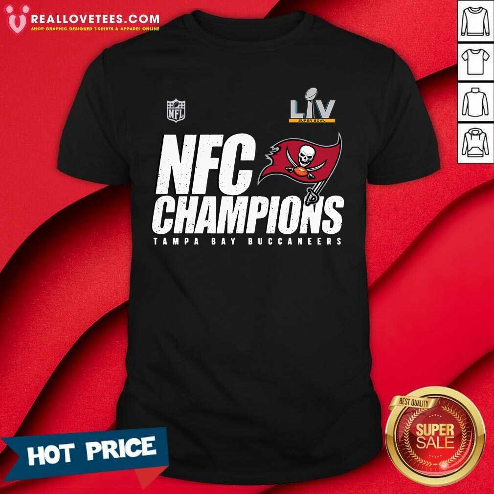 Lovely NFC Champions Tampa Bay Buccaneers Super Bowl LV shirt