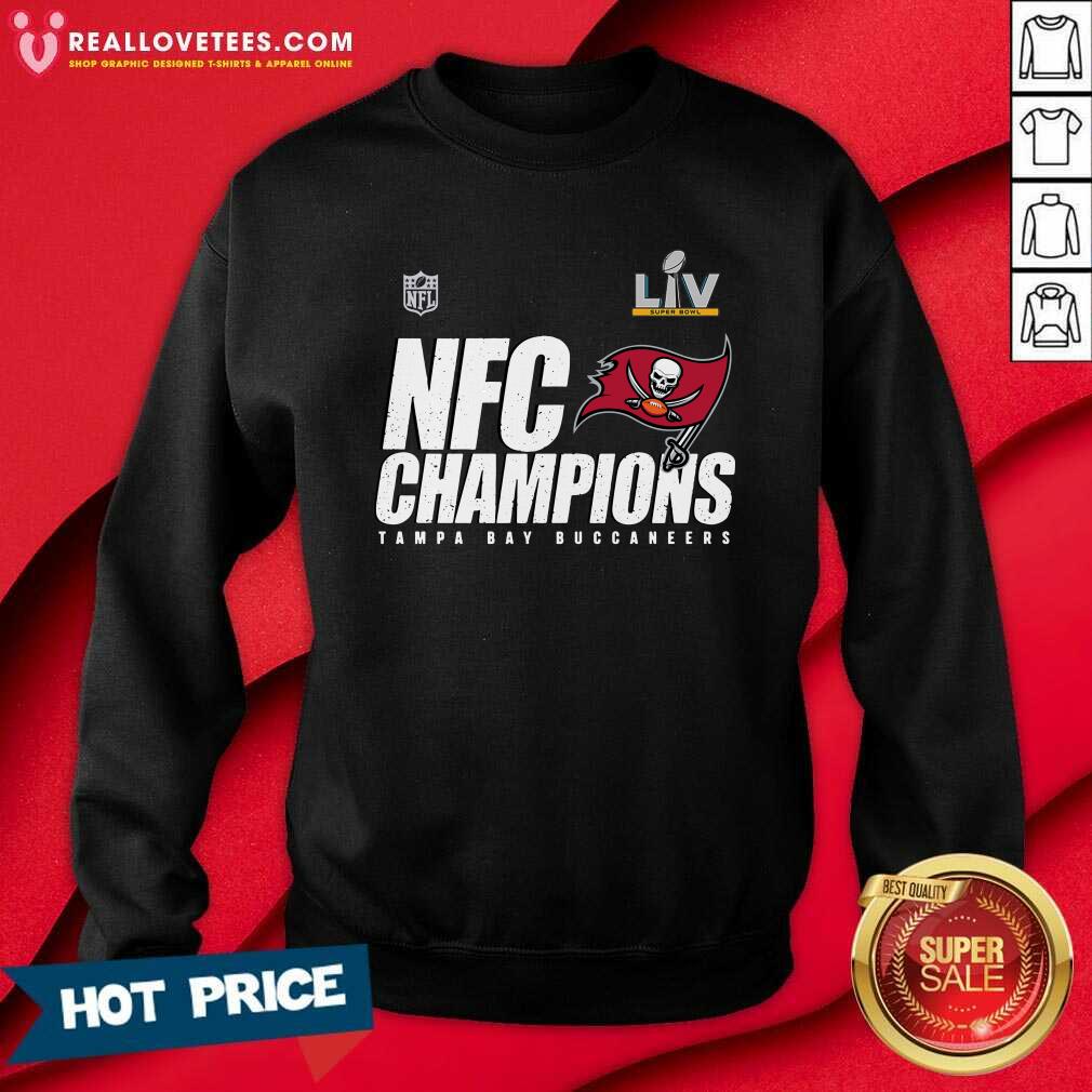 Lovely NFC Champions Tampa Bay Buccaneers Super Bowl LV shirt - Image 3