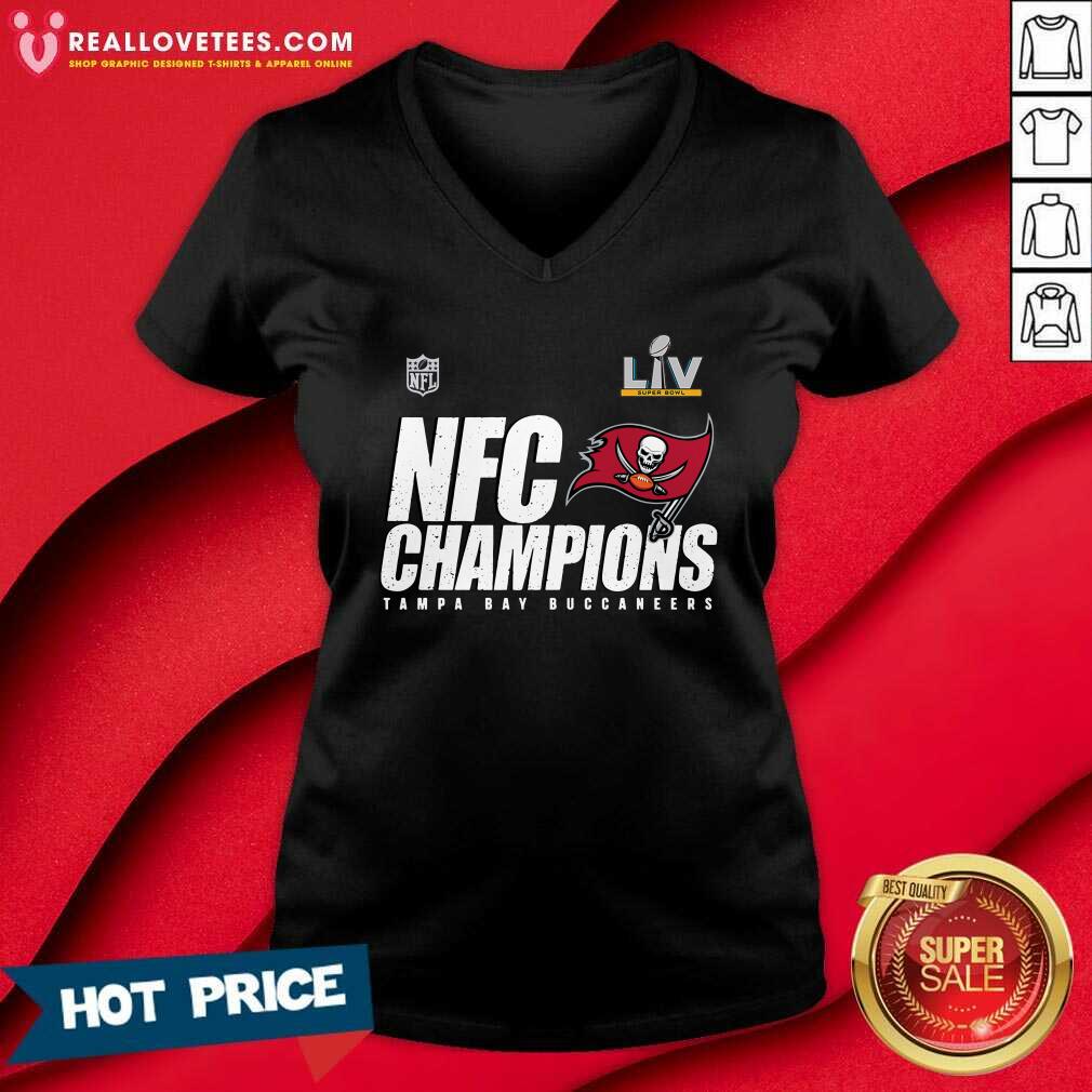 Lovely NFC Champions Tampa Bay Buccaneers Super Bowl LV shirt - Image 5