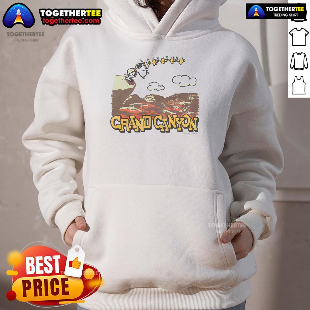 Nice Peanuts Snoopy X Grand Canyon National Park T-Shirt - Image 2