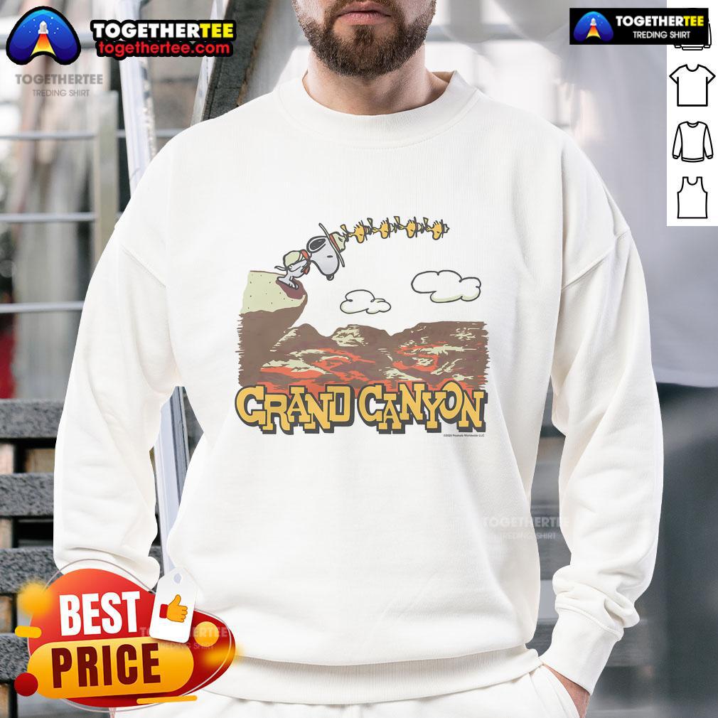 Nice Peanuts Snoopy X Grand Canyon National Park T-Shirt - Image 5