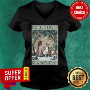 And She Lived Happilt Ever After Dog Shirt
