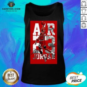 Alternative view of Original Air 23 Michael Jordan Poster Shirt