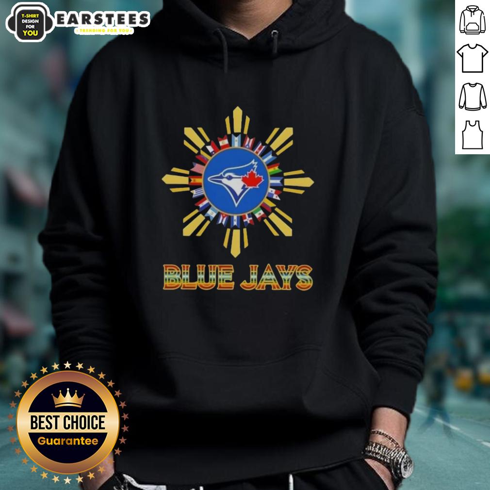 Awesome 2025 Toronto Blue Jays Baseball X Hispanic T-Shirt - Image 2