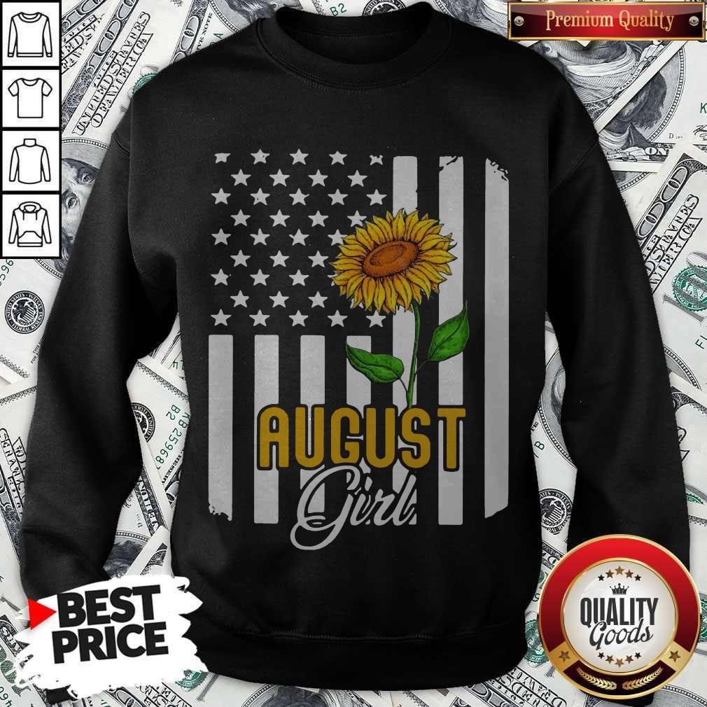 Official August Girl Sunflower Shirt - Image 4