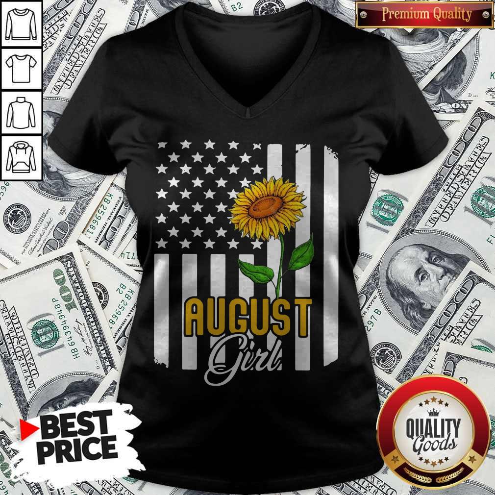 Official August Girl Sunflower Shirt - Image 3