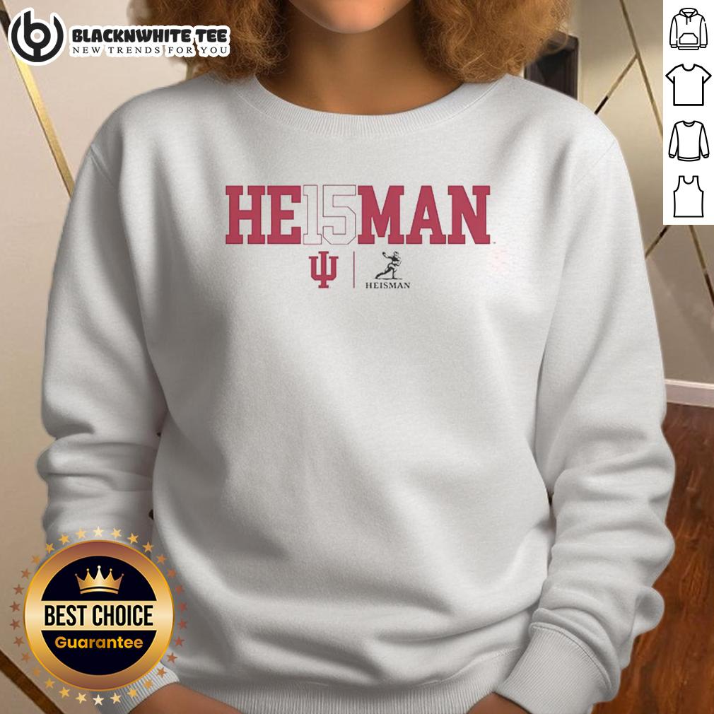 Top Fernando Mendoza Indiana Hoosiers Unisex 2025 Heisman Trophy Winner T-Shirt - Image 5