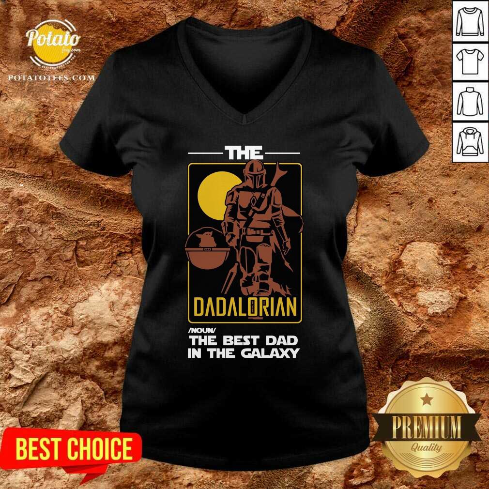 The Dadalorian The Best Dad In The Galaxy Shirt - Image 2