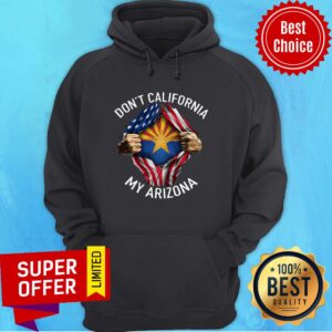 Alternative view of Awesome Don’t California My Arizona American Flag Shirt