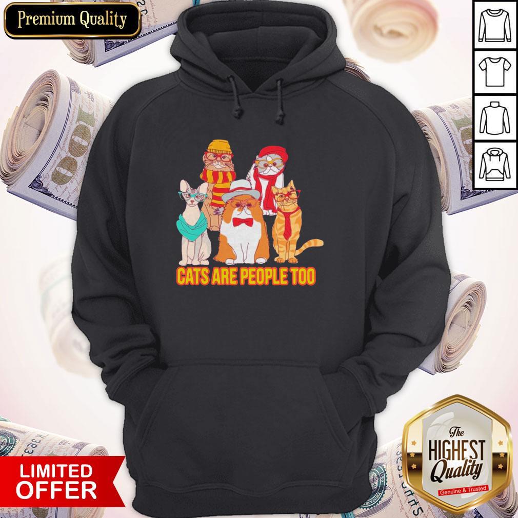Nice Cats Are People Too Shirt - Image 3